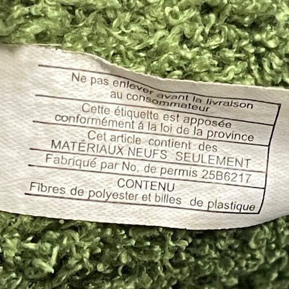 Animal Adventure Green & White Terrycloth Plush Frog Bunny Toy 12 Inches Easter - Picture 6 of 8